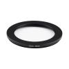 72mm Lens to 55mm Camera Lens Adapter 72mm to 55mm Step Down Ring Adapter Ring for All Brands of UV ND CPL, with Premium Lens Wiping Cloth 2 Pack (72mm-55mm) view 2