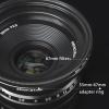 58mm Lens to 55mm Camera Lens Adapter 58mm to 55mm Step Down Ring Adapter Ring for All Brands of UV ND CPL, with Premium Lens Wiping Cloth 2 Pack (58mm-55mm) view 3