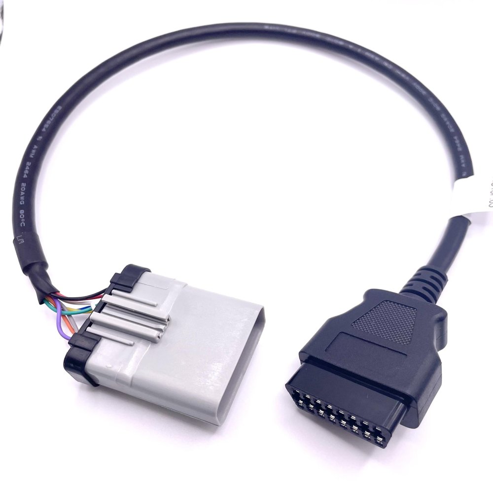 Bransys RP1226 to OBD2 ELD Cable Male to Female