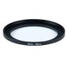 49mm Lens to 58mm Camera Lens Adapter 49mm to 58mm Step Up Ring Adapter Ring for All Brands of UV ND CPL, with Premium Lens Wiping Cloth 2 Pack (49mm-58mm) view 2