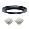 40.5mm Lens to 52mm Camera Lens Adapter 40.5mm to 52mm Step Up Ring Adapter Ring for All Brands of UV ND CPL, with Premium Lens Wiping Cloth 2 Pack (40.5mm-52mm) view 1