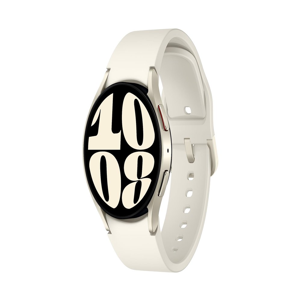 SAMSUNG Galaxy Watch 6 40mm Bluetooth Smartwatch w/ Fitness Tracker, Personalized HR Zones, Advanced Sleep Coaching, Heart Monitor, BIA Sensor, US Version, Gold (Renewed)