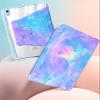 Uppuppy for iPad mini 7/6 Case - for iPad mini 6th/7th Generation Cases Women Cute Folio Cover with Pencil Holder Girls Girly Kawaii Tail Pretty Rotating Stand for Apple Mini 6/A17 Pro Case 8.3 Inch view 4