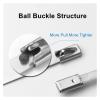 Cable Tie Straps,Locking Ties, 10-100Pcs 12mm 0.47inch Stainless Steel Cable Twist Tie Lock Metal Zip Wrap Coated Metal Detectable Cable Tie 150 200mm (Color : 50PCS, Size : 12x200mm) ( Color : 100pcs view 4
