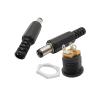 5.5 x 2.1mm 12V 3A DC022 Plastic Male Plugs Female Socket Panel Mount Jack 5.5 * 2.1mm DC Power Connectors Electrical Supplies(1pair) view 3