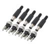 100Pair 5.5mm x 2.1mm DC Power Male pl;/UG Connector DC-025M 5.5x2.1mm DC Supply Female Panel Mount Socket Jack Adapter view 1