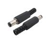100Pair 5.5mm x 2.1mm DC Power Male pl;/UG Connector DC-025M 5.5x2.1mm DC Supply Female Panel Mount Socket Jack Adapter view 4