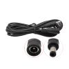 0.5m/1m/1.5m/2m/3m/5m/10m 12V 5.5x2.1mm DC Male Female Power Cable Connector 5.5 * 2.1mm DC pl;/UG Jack Extension Cable Wire Adapter(1.5m) view 1