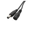 0.5m/1m/1.5m/2m/3m/5m/10m 12V 5.5x2.1mm DC Male Female Power Cable Connector 5.5 * 2.1mm DC pl;/UG Jack Extension Cable Wire Adapter(1.5m) view 2