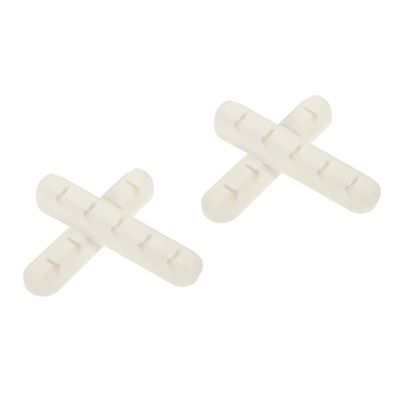 Gatuida 4pcs Clips Self-Adhesive Wire Holder for Desk Wall Organize Charging and Data Cables Strong Adhesive for Storage