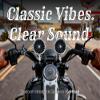 GoHawk Motorcycle Bluetooth Speakers with LED Ring, 4" Waterproof Motorcycle Stereo System, Built-in Amplifier Music Audio Player w/USB AUX for Harley ATV Scooter 4-Wheeler, AJ4-Halo Chrome view 4
