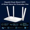 Cuifati AC1200 Router (Archer A54) Dual Band Internet Router, 4 x 10/300 Mbps Fast Ethernet Ports, Supports Guest, Access Point Mode, IPv6 and (Quad Antenna Router view 2