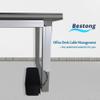 Cable Management Under Desk J Channel - Neat and Easy Cord Organization Solution view 2