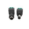 5.5x2.1mm DC Power Male Female Connector Fit Compatible Single Color .L-ED Strip Light CC/TV Camera 5.5 * 2.1mm pl;/UG Jack Socket Adapter(2 Female) view 4