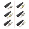 10Pcs DC Power Male pl;/UG Adapter 3.5x1.3mm 4.0x1.7mm 4.8x1.7mm 5.5x2.1mm 5.5x2.5mm 6.5x4.4mm Plugs Jack Soldering Wire Connector(3.5x1.3mm) view 4