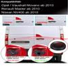 1280 * 720 Pixel Super HD Car Roof Brake Light Backup Camera Transporter Night Vision Reversing Camera Replacement for Renault Master ab 2010/Nissan NV400 ab 2010/Opel Vauxhall Movano ab 2010 view 2