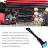 HOXIBSL USB 3.0 Header Splitter Extension Cable,Motherboard USB 3.0 Internal hub Splitter,19/20 Pin 1 to 2 Y Type Cable - DIY Products 5.8 in view 4