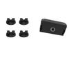 SOLKIN Drone Accessories for DJI Action 2 Magnetic Adapter Mount 1/4 Interface Mount Bracket Ball Head for DJI Osmo Action 2 Sports Camera Accessories (Size : Buckle Option 1) view 1