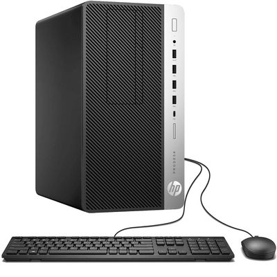 HP ProDesk 600G4 Tower Desktop Computer | Intel i7-8700 (3.4) | 32GB DDR4 RAM | 1TB SSD Solid State | Wi-Fi 5G + Bluetooth | Windows 11 | Home or Office PC (Renewed)