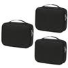 Gatuida 3pcs Cable Case for Travel Electronics Storage Pouch Cord Organizer for Appliances Phone Accessories Organizer Digital Accessory Bag view 1