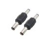 5.5x2.1mm DC Power Male to Male pl;/UG Connector 5.5mm x 2.1mm DC Female to Female Jack Adaptor Fit Compatible .L-ED Power CC/TV Camera(2Pcs Male) view 1