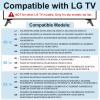 49" 50" 55" TV Stand for LG TV Legs for 55UJ6300 55UJ6540 55UK6200 55UK6300 55UK6500 55LJ550M 55UM7300 55UN6900 55LJ5550 50UK6500 49UK6300 MAM643660 MEZ64114730 Replacement Legs for LG TV with Screws view 2