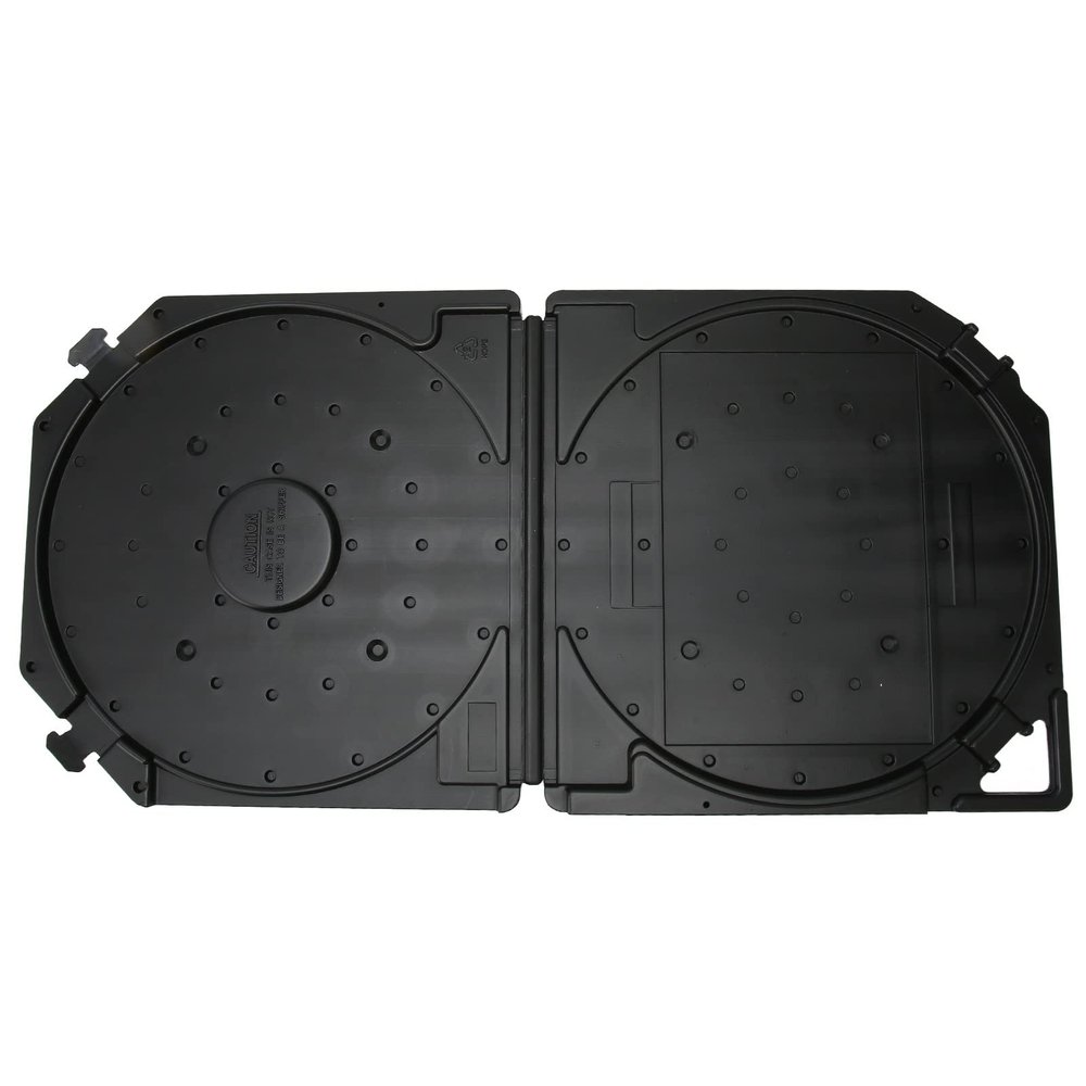 ZJchao 10 Inch Empty Tape Reel Carrying Case Universal for Open Reel Sound Tape for Reel to Reel Tape Players, Scratch Full Storage Box, Open Reel Sound Tape Box