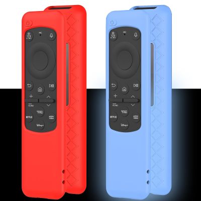 2PCS Remote Case Fit for Samsung 2023 Solar TV Remote BN59-01432A BN59-01432J TM2360E TV Remote Lightweight Anti-Slip Skin-Friendly Silicone Skin Sleeve