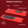 2PCS Remote Case Fit for Samsung 2023 Solar TV Remote BN59-01432A BN59-01432J TM2360E TV Remote Lightweight Anti-Slip Skin-Friendly Silicone Skin Sleeve view 2