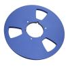 1/4 10 Inch Empty Tape Reel, Aluminum Alloy Takeup Reel, Universal Recording Tape Reel with 3 Hole Windage Holes, Empty Disc Opening Machine Parts for Reel Tape Drive (Blue) view 2