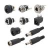 10Pcs DC Connectors 5.5x2.1mm 3.5x1.3mm DC Power pl;/UG Male Female Jack Socket Nut Panel Mount DC Power Adapter Connector 5.5 * 2.1(Type H 5Pair) view 2