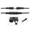5Pairs 5.5 x 2.1mm DC Power Male pl;/UG and Female Jack Socket Pigtail Cable Wire Connector Fit Compatible CC/TV Security Camera .L-ED Strip view 2
