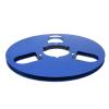 10 Inch Takeup Reel, Open Reel Audio Aluminum Alloy Takeup Reel, 1/4 Master Tape Empty Reel, Empty Tape Reel for Recording 3 Holes Wind Holes (Blue) view 1
