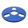 10 Inch Takeup Reel, Open Reel Audio Aluminum Alloy Takeup Reel, 1/4 Master Tape Empty Reel, Empty Tape Reel for Recording 3 Holes Wind Holes (Blue) view 2