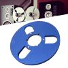 10 Inch Takeup Reel, Open Reel Audio Aluminum Alloy Takeup Reel, 1/4 Master Tape Empty Reel, Empty Tape Reel for Recording 3 Holes Wind Holes (Blue) view 4