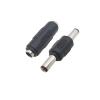 5.5x2.1mm DC Power Male to Male pl;/UG Connector 5.5mm x 2.1mm DC Female to Female Jack Adaptor Fit Compatible .L-ED Power CC/TV Camera(1Pair) view 1