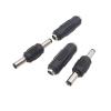 5.5x2.1mm DC Power Male to Male pl;/UG Connector 5.5mm x 2.1mm DC Female to Female Jack Adaptor Fit Compatible .L-ED Power CC/TV Camera(1Pair) view 2