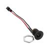 1Pcs 5.5 x 2.1mm DC Power Jack Socket Threaded Female Panel Mount Adapter to JST SM 2Pin Male pl;/UG Wire Connector 10/15/20CM(10CM) view 2