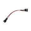 1Pcs 5.5 x 2.1mm DC Power Jack Socket Threaded Female Panel Mount Adapter to JST SM 2Pin Male pl;/UG Wire Connector 10/15/20CM(10CM) view 4