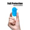 Ngaantyun Go 3 Camera Case Lens Cap for Insta360 Go3 Cover Accessories Soft Protection Set -Blue view 3