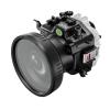 Seafrogs 40 Meters / 130 feet Waterproof Underwater Camera housing for Sony A7R V with 6-inch Optical Glass Short Flat Port(FE16-35mm F4 Zoom Gear) view 3