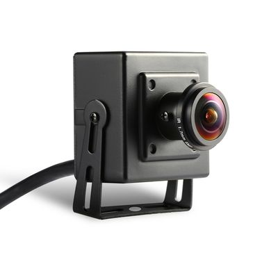REVODATA TSEye Fisheye PoE Mini IP Camera, Built in Microphone, Ultra HD 2880 x 1620P@20fps, 1.7mm Panoramic Fisheye Lens, Wide-Angle Home Security Cam, P2P Remote Viewing (I706-3-P-A-TS Metal)