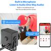 REVODATA TSEye Fisheye PoE Mini IP Camera, Built in Microphone, Ultra HD 2880 x 1620P@20fps, 1.7mm Panoramic Fisheye Lens, Wide-Angle Home Security Cam, P2P Remote Viewing (I706-3-P-A-TS Metal) view 4
