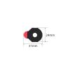 Lens Blocking Pad 1828 Anti-Slip Sticker Protect Optical Accessories Non-Slip Gasket Adhesive (Color : 24x31mm) view 2