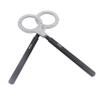 Optician Cross Cylinder Mirror Cross Pillar Test Trial Set Lens Handle with 4 Point Direction Rod 0.25 and 0.50 view 4