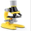 KouRy Biological Microscope 1200X Science Educational LED Kit Lab Home Microscope (Color : Yellow) view 1