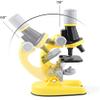 KouRy Biological Microscope 1200X Science Educational LED Kit Lab Home Microscope (Color : Yellow) view 3