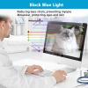 AIZYR Anti Blue Light Screen Protector, Reduce Eye Strain Scratch-Resistant Computer Blue Light Blocking Screen Protector Hanging Type,23 in 16:9 (524 * 306) mm view 3
