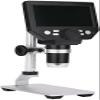 KouRy Electronic USB Microscope 1-1000X Digital Soldering Video Microscopes 4.3" LCD HD Magnifying Camera Metal Stand Magnifier (Black) view 1