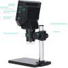 KouRy Electronic USB Microscope 1-1000X Digital Soldering Video Microscopes 4.3" LCD HD Magnifying Camera Metal Stand Magnifier (Black) view 4